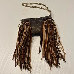 Vintage Boho Bags Louis Vuitton Stadium Wristlet/Bag